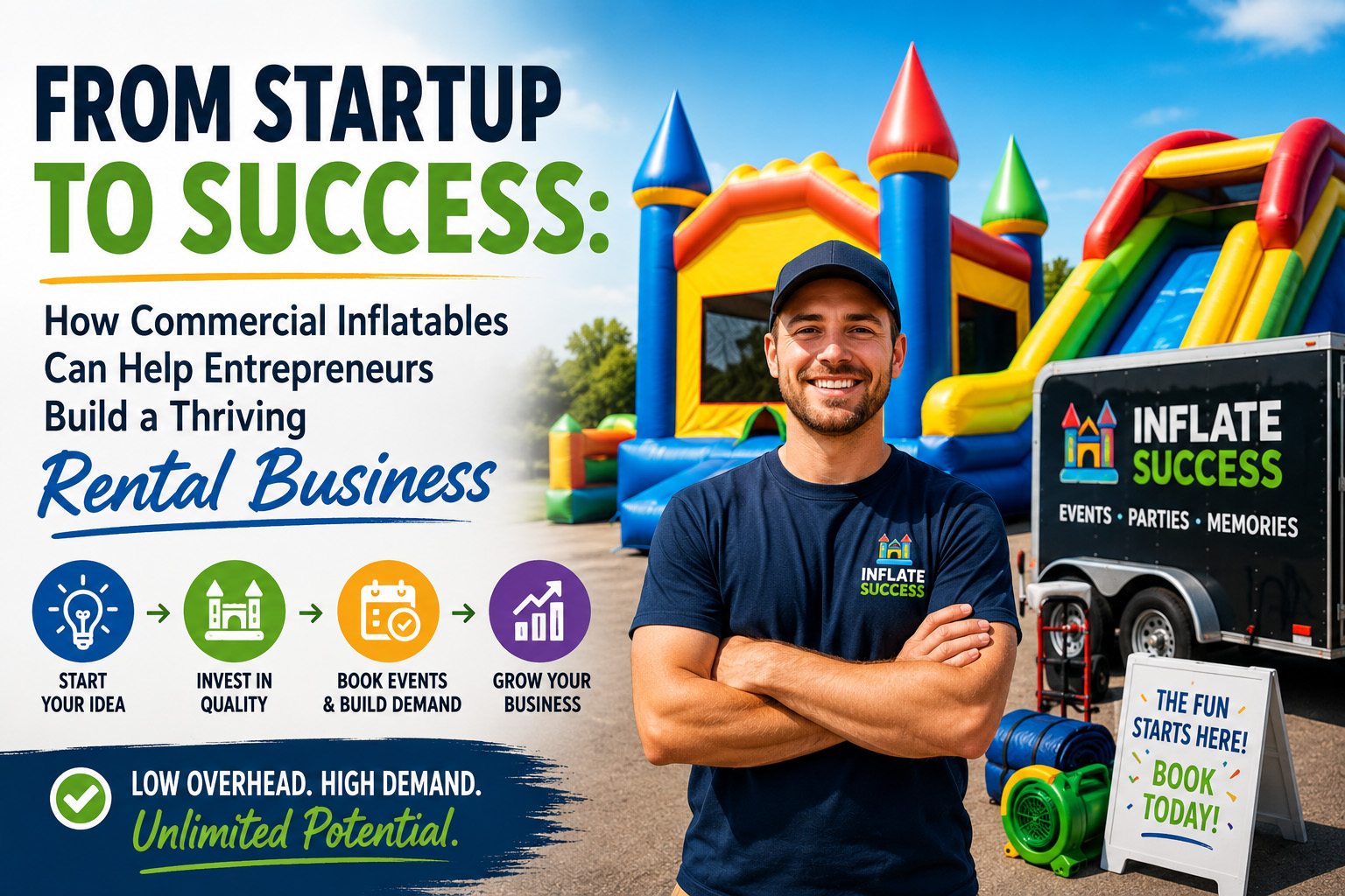 How-Commercial-Inflatables-Can-Help-Entrepreneurs