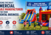 Why Choosing the Right Commercial Inflatable Manufacturer Matters for Your Party Rental Business