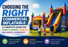 Choosing the Right Commercial Inflatable: A Complete Guide for Event Planners, Families, and Rental Businesses