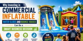 Why Investing in Commercial Inflatable Water Slides and Bounce Houses Can Be a Smart Business Decision