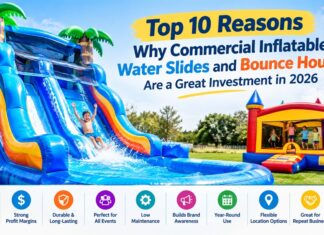 Top 10 Reasons Why Commercial Inflatable Water Slides and Bounce Houses Are a Great Investment in 2026
