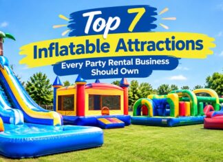 Top 7 Inflatable Attractions Every Party Rental Business Should Own